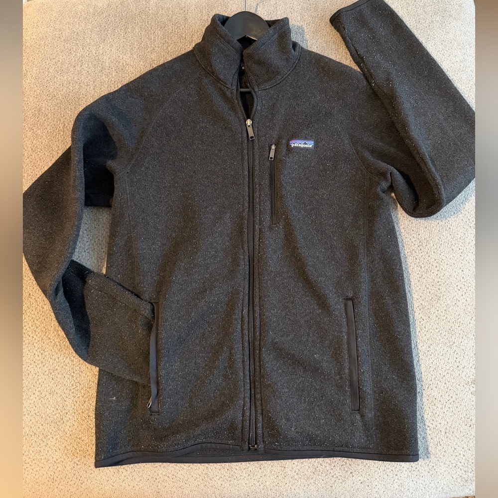Patagonia Charcoal Zip-Up Fleece